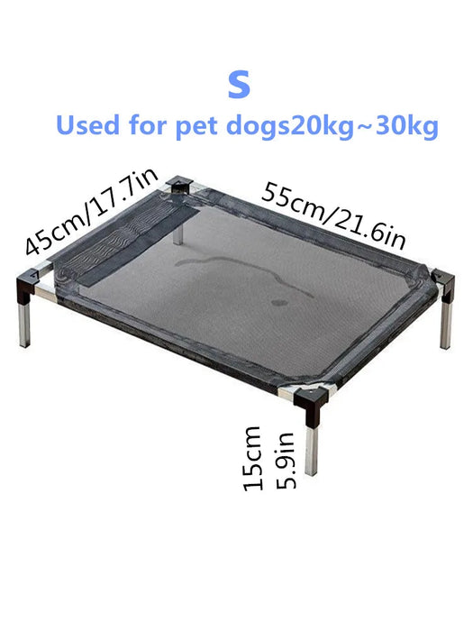 Elevated Bed for Dogs Folding Camping Dog Bed