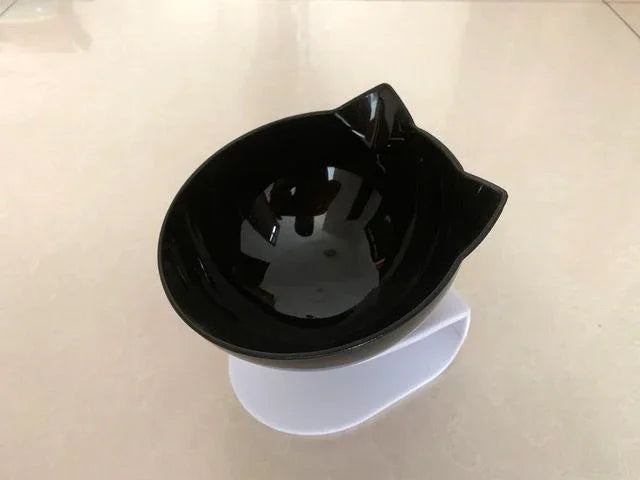 Double Cat Bowl  With Stand Pet Feeding Cat Water Bowl  For Dogs Feed