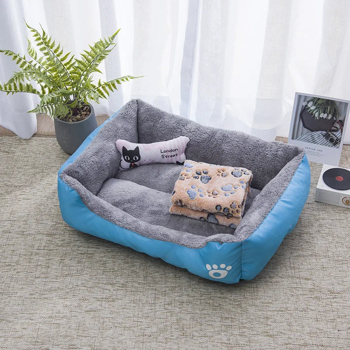 Winter Warm Large Dog Sofa Bed Dog Kneel Cat Mats House Cushion