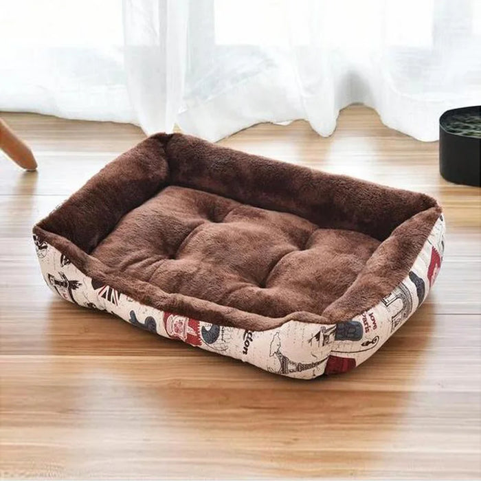 Winter Warm Large Dog Sofa Bed Dog Kneel Cat Mats House Cushion