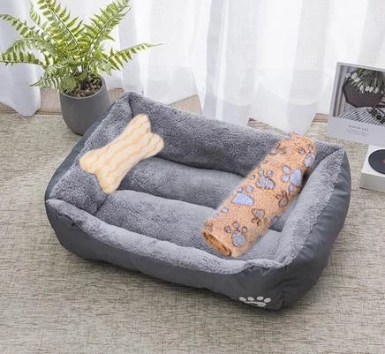 Winter Warm Large Dog Sofa Bed Dog Kneel Cat Mats House Cushion